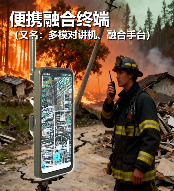 威信通多模融合终端|多模对讲机 应急通信一体化解决方案
